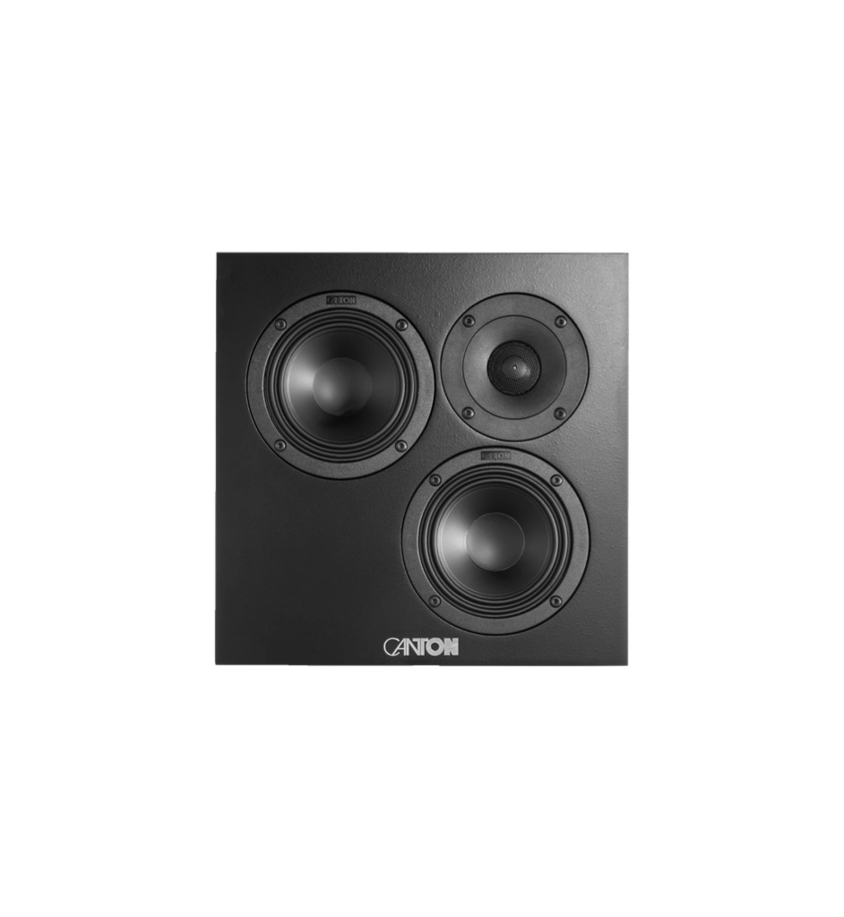 [04677] Canton Atelier OnWall 3 black semi-gloss